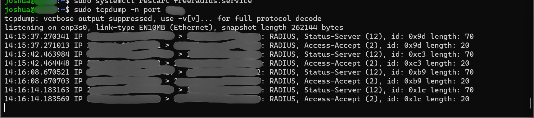 Successful eduroam implementation